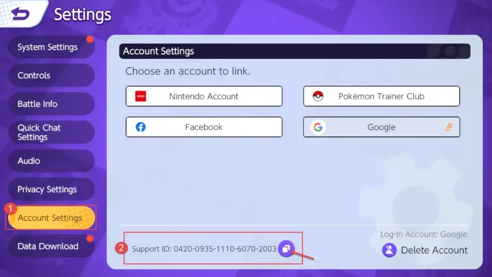 วิธีหา UID เกม Pokemon Unite